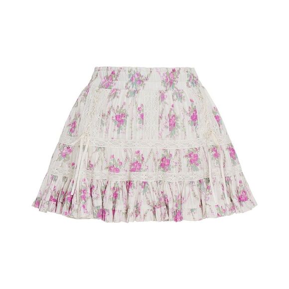 LoveShackFancy Dresses & Skirts - Loveshackfancy Womens Trevina Skirt, Pink